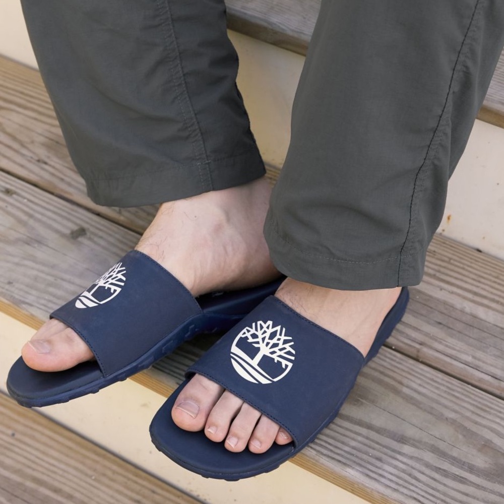 NEW TIMBERLAND FELLS MEN'S SLIDES SANDALS - Picture 4 of 8